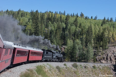 Cumbres and Toltec Scenic Railroad Steam Engine 488